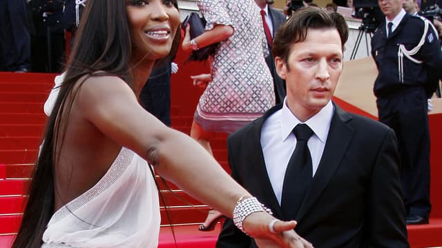 Christophe Rocancourt, ici en 2008 au côté du mannequin Naomi Campbell, est de nouveau au coeur d'une affaire d'escroquerie.