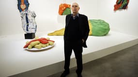Claes Oldenburg en 2012 au musée Guggenheim de Bilbao, pour son exposition "Claes Oldenburg: The Sixties"
