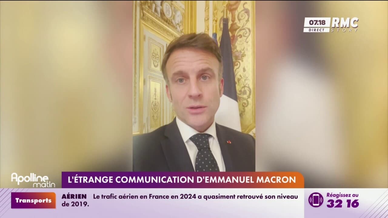 L'étrange communication d'Emmanuel Macron