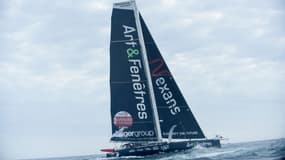 L'imoca de Fabrice Amedeo en juin 2022