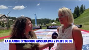 La flamme olympique sera immergée sous l'eau par l'apnéiste Alice Modolo