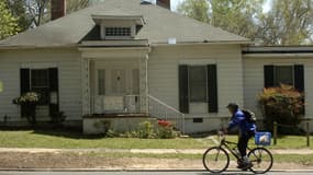 La maison où l'accusatrice avait affirmé avoir été violée, ici prise en photo le 11 avril 2006.