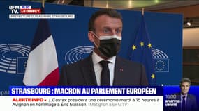 Emmanuel Macron sur l'avenir de l'Europe: "On a encore le droit d'avoir de grandes ambitions"