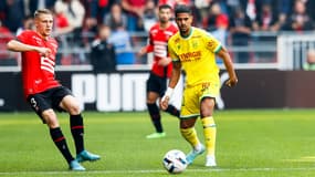 Ludovic BLAS lors de Rennes-Nantes le 9 octobre 2022