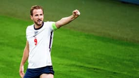 Harry Kane avec l'Angleterre pendant l'Euro 2021