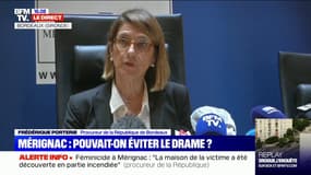 Féminicide à Mérignac: selon la procureure, "la victime était encore en vie au moment où il l'a immolée"