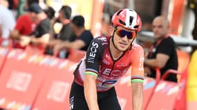 Michal Kwiatkowski lors de la Vuelta en août 2025.