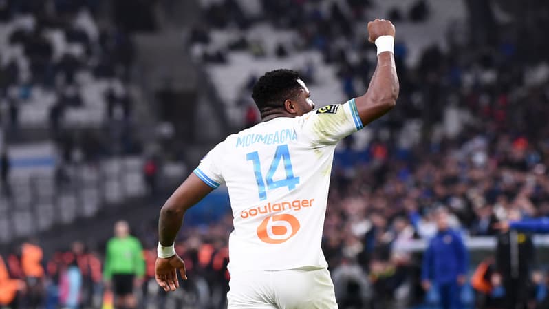 Faris PEMI MOUMBAGNA lors de Marseille-Metz, le 09/02/2024