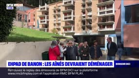 Banon: les résidents de l'Ehpad et leurs familles refusent de déménager