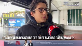 École: vers des cours dès 9h cinq fois par semaine? 