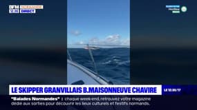 Route du Rhum: le skipper Granvillais Brieuc Maisonneuve chavire