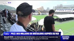 L'émotion des Brésiliens patientant à Santos pour rendre hommage à Pelé