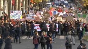 Manifestation contre "les valeurs" de Donald Trump samedi à Paris.