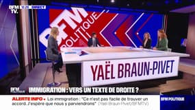 Loi Immigration: "Un compromis doit coûter à chacun" déclare Yaël Braun-Pivet