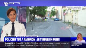 Policier tué à Avignon: la porte-parole de la police nationale fait part de sa "tristesse", mais aussi de sa "colère"
