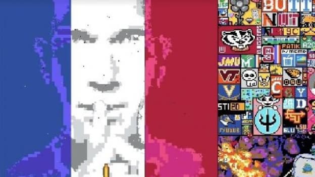 Zidane enciende el foro de Reddit en una improbable guerra de píxeles
