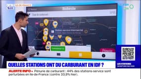 Quelles stations ont du carburant en Ile-de-France?