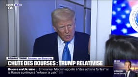 "Parfois vous devez prendre des médicaments pour corriger quelque chose": Donald Trump relativise face à la chute des marchés financiers
