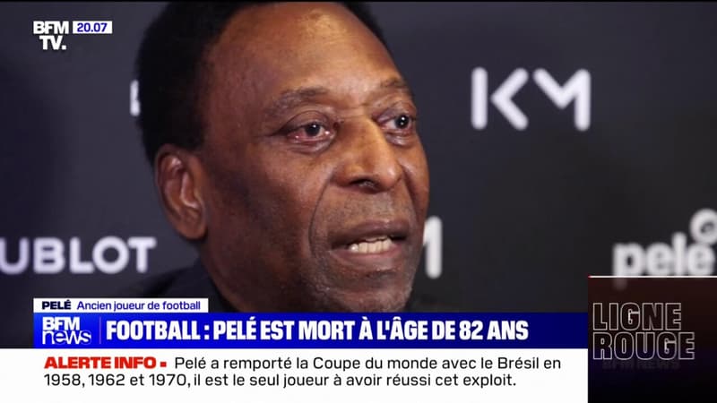 Pelé, la légende du football brésilien, est mort à l'âge de 82 ans