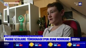 Phobie scolaire: témoignage d'un jeune normand