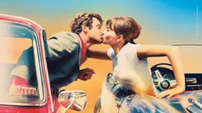 Jean-Paul Belmondo en Autobianchi, Anna Karina en Alfa Romeo, l'affiche du prochain Festival de Cannes.