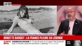 "À 5h55 ce matin, elle lui a dit tout doucement son petit mot d'amour": Bruno Jacquelin, directeur presse de la Fondation Bardot, raconte les derniers instants de Brigitte Bardot