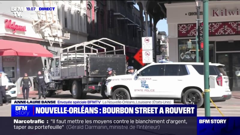 Après l'attaque à La Nouvelle-Orléans, Bourbon Street a rouvert