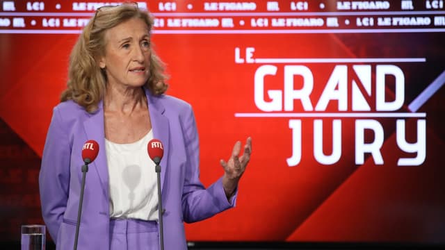 Nicole Belloubet était l'invitée du Grand Jury ce dimanche matin