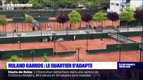 Roland Garros: le quartier s'adapte