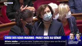 Crise des sous-marins: Florence Parly, huée au Sénat