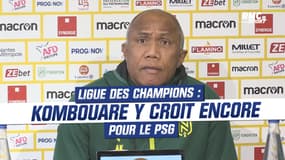 Ligue des champions : "Le plus dur, c'est la première", Kombouaré y croit encore pour le PSG