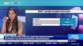 BeFC a mis au point une pile composée principalement de papier et de sucre entièrement biodégradable