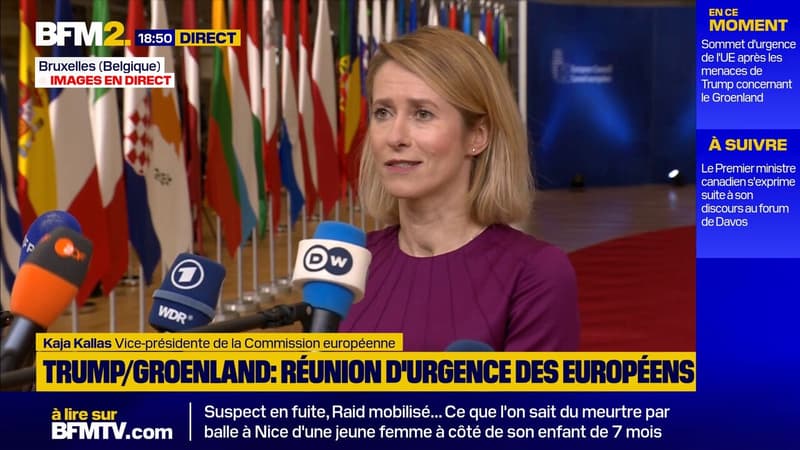 Groenland: "Tout pourrait à nouveau changer", alerte la cheffe de la diplomatie européenne