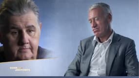 Pierre Ménès et Didier Deschamps