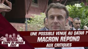 Coupe du monde 2022 : "Il ne faut pas politiser le sport", Macron répond aux critiques sur son possible déplacement au Qatar