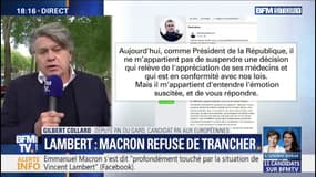 "Je suis pour qu'on maintienne en vie." Gilbert Collard (RN) se prononce sur l'arrêt des soins de Vincent Lambert
