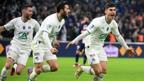 L'OM face au PSG, au Vélodrome (Marseille) le 8 février 2023