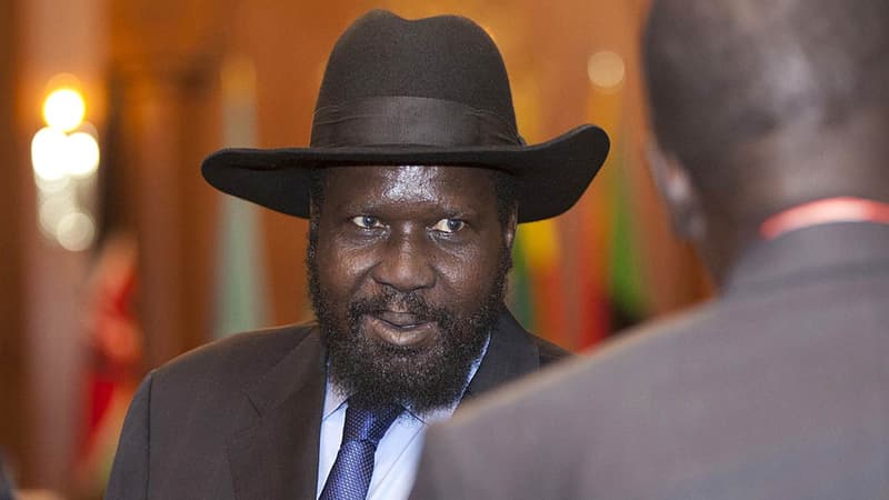 Le président du Soudan du Sud Salva Kiir à Addis Abeba en Ethiopie, le 29 janvier 2015