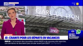 JO de Paris: crainte pour les départs en vacances depuis trois gares parisiennes