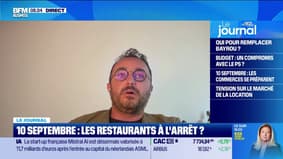 "Il faut débloquer le pays le 10 septembre": le coup de gueule de l'UMIH