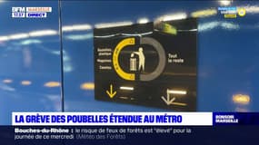 Marseille: la grève des agents de nettoyage étendue au métro