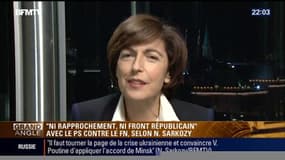 Régionales: Nicolas Sarkozy exclut tout "front républicain" avec le PS face au FN