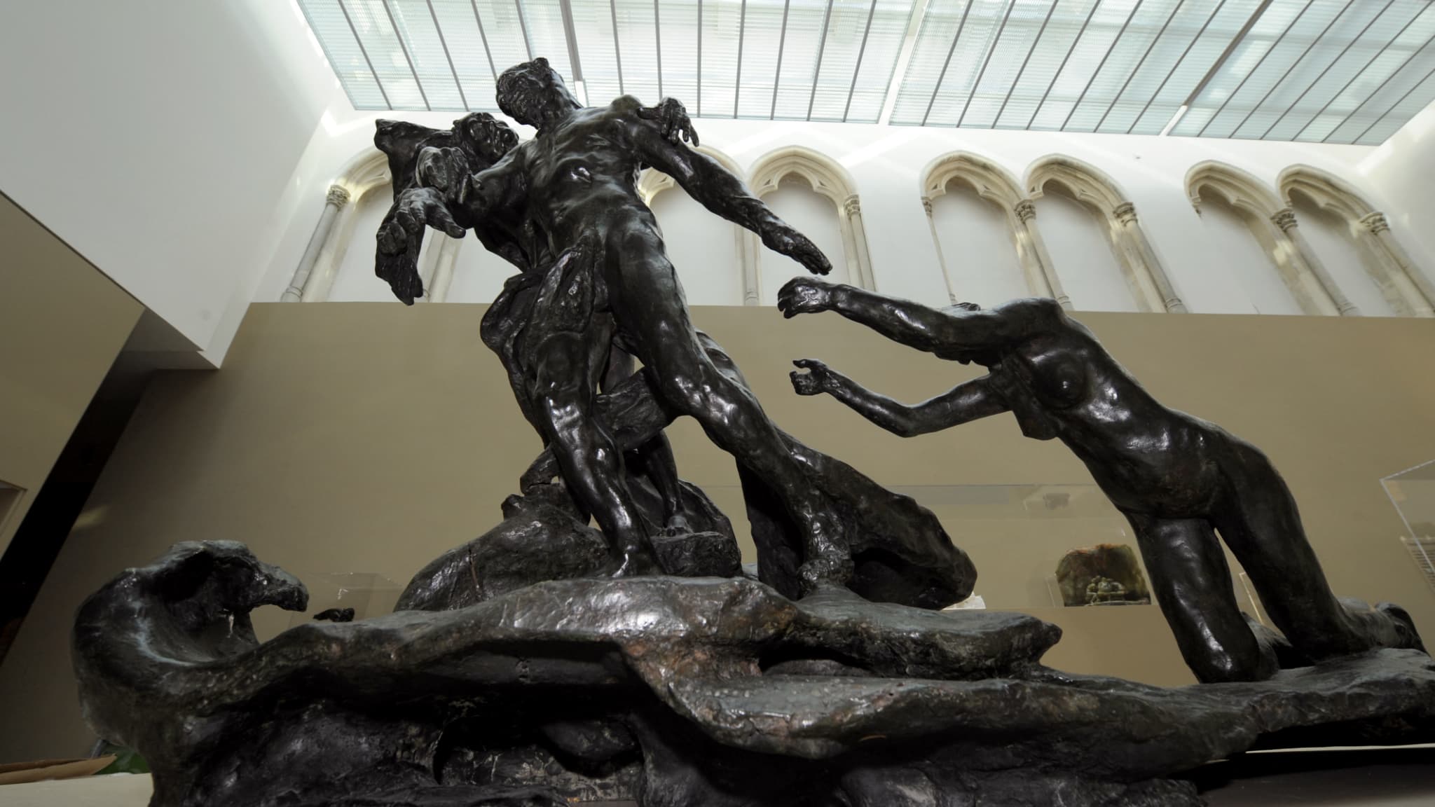 "L'Age mur", de Camille Claudel, lors d'une rétrospective au Musée Rodin en 2008 "L'Age mur", de Camille Claudel, lors d'une rétrospective au Musée Rodin en 2008