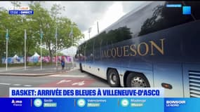Basket: arrivée des Bleues à Villeneuve-d'Ascq