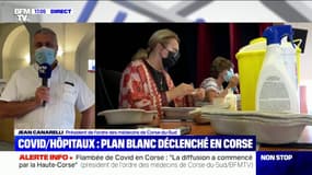 Covid-19: en Corse, les patients admis à l'hôpital "sont plus jeunes que précédemment"