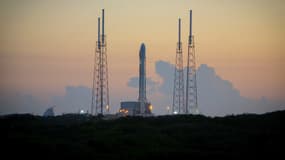 Une fusée Falcon 9 de la société Space X, le 20 décembre 2015.