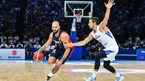 Evan Fournier le 24/08/2022 contre la République tchèque 