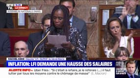 Inflation: la France Insoumise demande une hausse des salaires "à 1500€ net par mois"