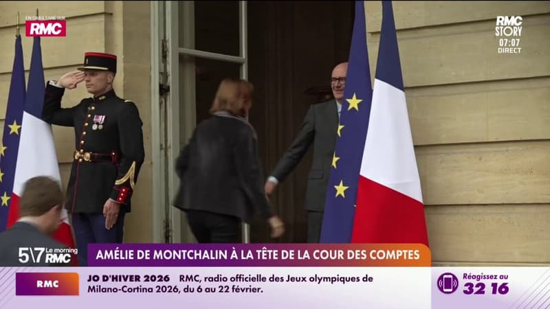 Amélie de Montchalin à la tête de la cour des comptes