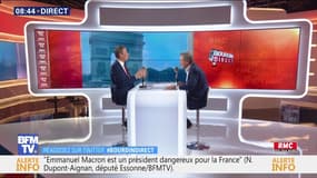 Nicolas Dupont-Aignan: "Je dis à Emmanuel Macron d'observer, de changer, d'arrêter de foncer dans le mur."